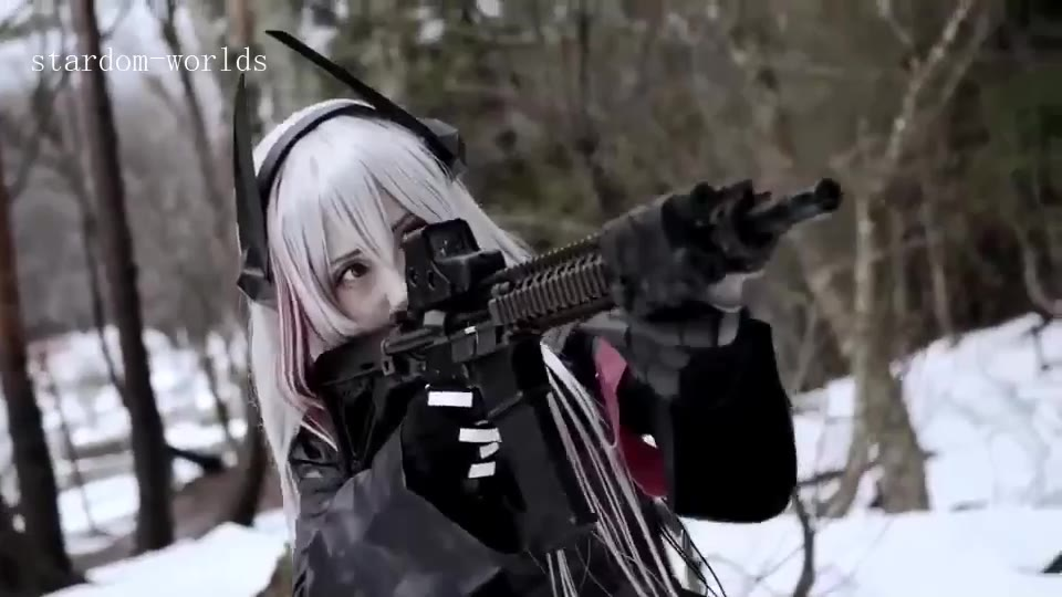 Cosplay 少女前线M4 SOPMOD2Ⅱ 狗狗